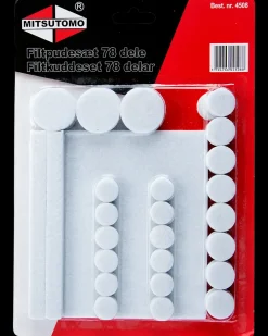 Mitsutomo - Filtpudesæt hvid 78 dele| Øvrige Artikler
