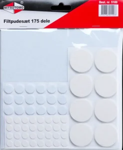 Mitsutomo - Filtpudesæt hvid 175 dele| Øvrige Artikler