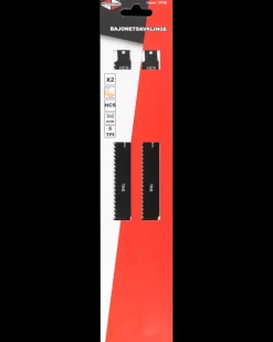 Mitsutomo Bajonetsavklinge træ 300 mm 2-pak| Bajonetsavklinger
