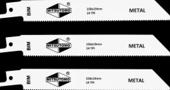 Mitsutomo Bajonetsavklinge metal grov 150 mm 3-pak| Bajonetsavklinger