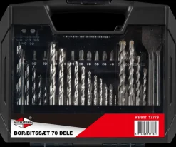 Mitsutomo Bor- og bitssæt 70 dele| Bits