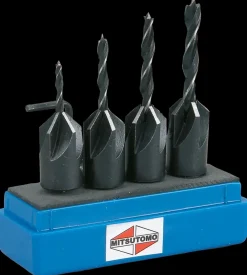 Mitsutomo Bor og forsænkersæt 4 dele| Øvrige Værktøjsartikler