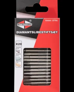 Mitsutomo Diamantslibestift Ø3 mm 20 dele| Slibeartikler
