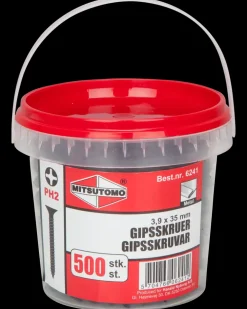 Mitsutomo Gipsskrue metal 3,9 x 35 mm 500 stk.| Skruer