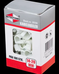 Mitsutomo Kabelclips 14-20 - hvid| Kabelclips