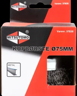 Mitsutomo Kopbørste stål Ø75 mm| Stålbørster