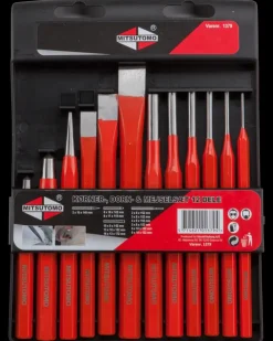 Mitsutomo Kørner-, dorn- og mejselsæt 12 dele| Øvrige Værktøjsartikler