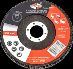 Mitsutomo Lamelskive Ø125 mm K60| Skære- Og Slibeskiver