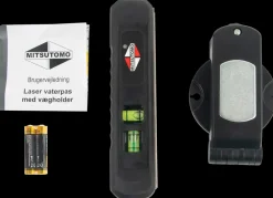 Mitsutomo Laser vaterpas med vægholder| Måleværktøj