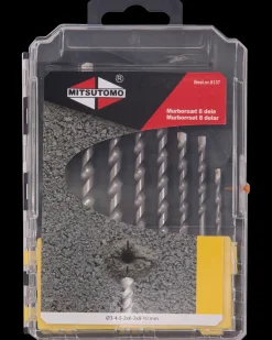 Mitsutomo Murborsæt 8 dele| Bor