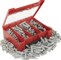 Mitsutomo Murplugssæt i boks 5-6-8-10 mm| Dyvler Og Plugs