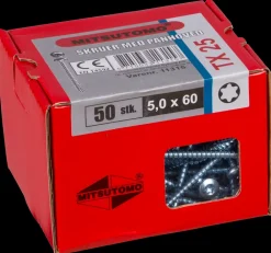 Mitsutomo Panskrue 5,0 x 60 mm 50 stk.| Skruer