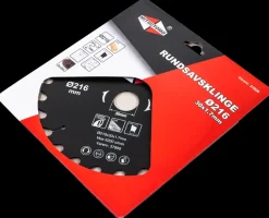 Mitsutomo Rundsavsklinge Ø216 x 30 mm 24T| Rundsavsklinger