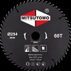 Mitsutomo Rundsavsklinge Ø254 x 30 mm 60T| Rundsavsklinger