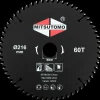 Mitsutomo Rundsavsklinge Ø216 x 30 mm 60T| Rundsavsklinger