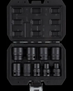 Mitsutomo Slagtoppesæt 1/2" 9 dele| Topnøglesæt Og Skralder|Øvrige Værktøjsartikler