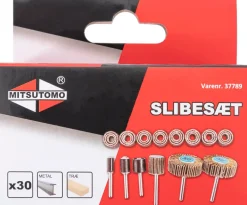 Mitsutomo Slibesæt Ø3 mm 30 dele| Slibeartikler