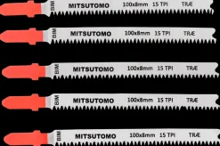 Mitsutomo Stiksavsklinger Træ 15T 5 stk.| Stiksavklinger