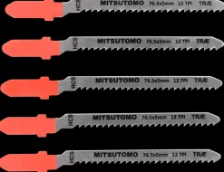 Mitsutomo Stiksavsklinger Træ 12T 5 stk.| Stiksavklinger