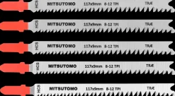Mitsutomo Stiksavsklinger træ 8-12T 5 stk.| Stiksavklinger