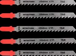 Mitsutomo Stiksavsklinger Træ 6T 5 stk.| Stiksavklinger