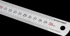 Mitsutomo Stållineal 300 mm rustfri| Måleværktøj