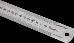 Mitsutomo Stållineal 1000 mm rustfri| Måleværktøj