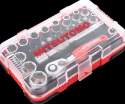 Mitsutomo Topnøglesæt mini i mm - 25 dele| Topnøglesæt Og Skralder