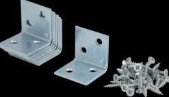 Mitsutomo Vinkelbeslag 30 x 30 x 30 mm 8-pak| Vinkelbeslag