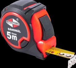 Mitsutomo Målebånd 5 meter x 19 mm| Måleværktøj