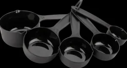 Måleskesæt 10 str. - sort| Køkkenredskaber