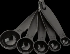 Måleskesæt 10 str. - sort| Køkkenredskaber