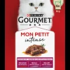 Gourmet Mon Petit Intense - 6 x 50 g| Hundefoder, Kattemad Og Godbidder