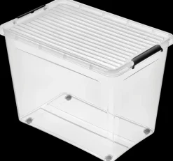 Moxom Opbevaringsboks Simplestore Wave m/hjul - 80 liter| Opbevaringsbokse Og -Kasser