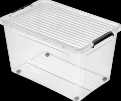 Moxom Opbevaringsboks Simplestore Wave m/hjul - 60 liter| Opbevaringsbokse Og -Kasser