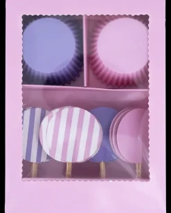 Muffinforme 24-pak - Lilla og lyserød| Festartikler