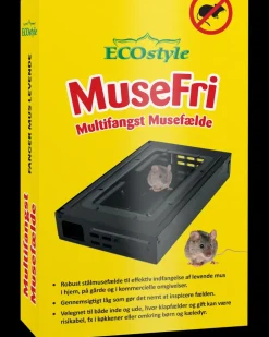 ECOstyle Musefri Multifangst Musefælde - Sort| Mus- Og Rottefælder