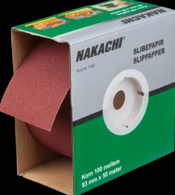Nakachi Slibepapir 93 mm x 50 m K100| Slibepapir