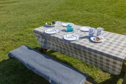 Nakano Dug 137 x 183 cm - grå/hvid| Campingudstyr