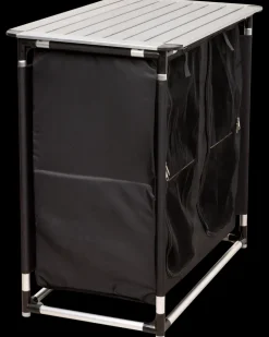 Nakano Gaderobeskab med bordplade - dobbelt| Campingmøbler