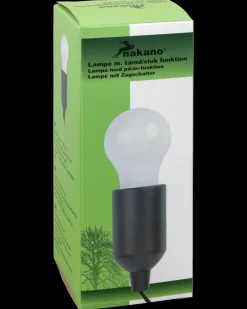 Nakano Lampe med tænd/sluk snor| Campinglamper