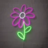 BRIGHT DESIGN Neonskilt Blomst H. 50 x B. 35 cm| Indendørs Væglamper