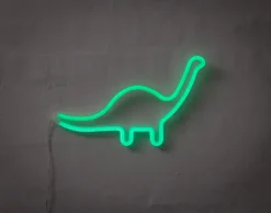 BRIGHT DESIGN Neonskilt Dino H. 23 x B. 30 cm| Indendørs Væglamper