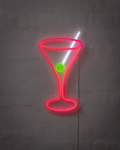 BRIGHT DESIGN Neonskilt Drink H. 36 x B. 21 cm| Indendørs Væglamper