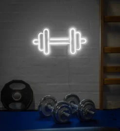 BRIGHT DESIGN Neonskilt Træning H. 20 x B. 40 cm| Indendørs Væglamper
