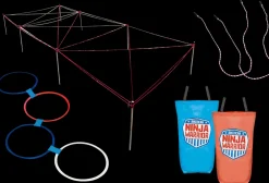 Ninja Warrior sæt - 21 dele| Øvrigt Legetøj