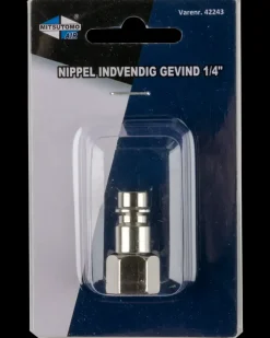 MITSUTOMO AIR Nippel indvendig gevind 1/4"| Koblinger, Forgreninger Og Nipler