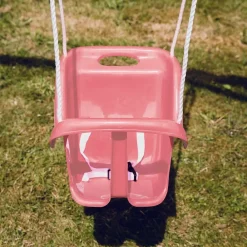 Nordic Play Active Babygynge med høj ryg - lyserød| Gynger, Legehuse Og Sandkasser