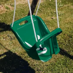 Nordic Play Active Babygynge med høj ryg - grøn| Gynger, Legehuse Og Sandkasser