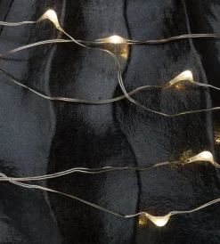 Nowel Metalwire med LED - Sølv| Lyskæder Indendørs|Dekoration